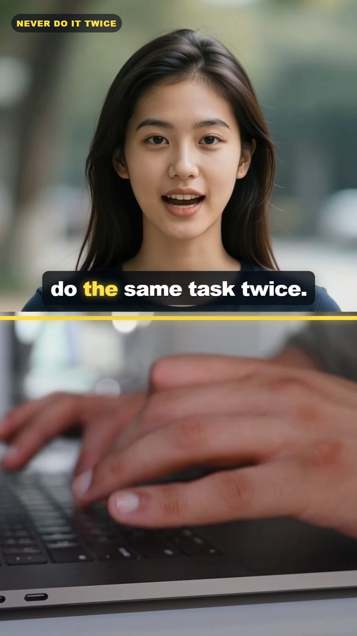 Why You Should Never Do the Same Task Twice